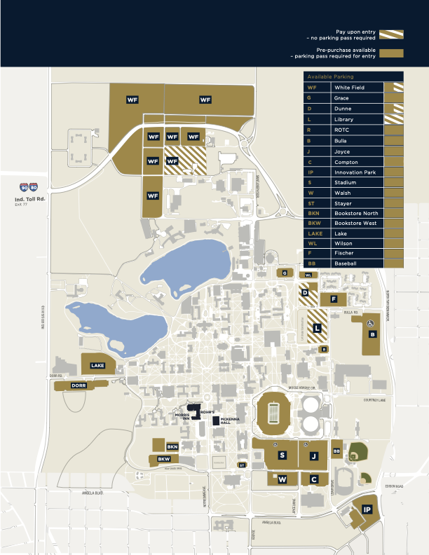 Event Parking Map - BKW Event Parking Map - BKW